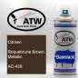 Preview: Citroen, Roquebrune Brown Metallic, AC-430: 400ml Sprühdose, von ATW Autoteile West.